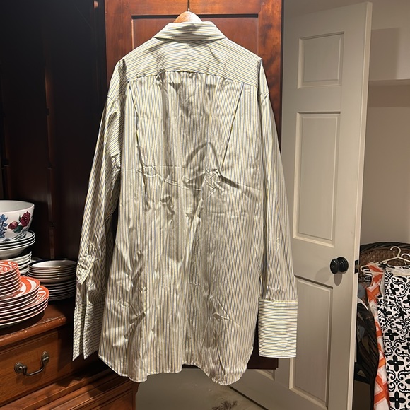 Custom made Oxford Clothes Button Down with French Cuffs - Picture 6 of 6